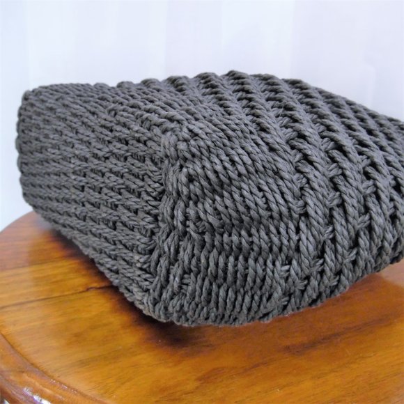 Cappelli Black Straw Hand Bag - Picture 8 of 9